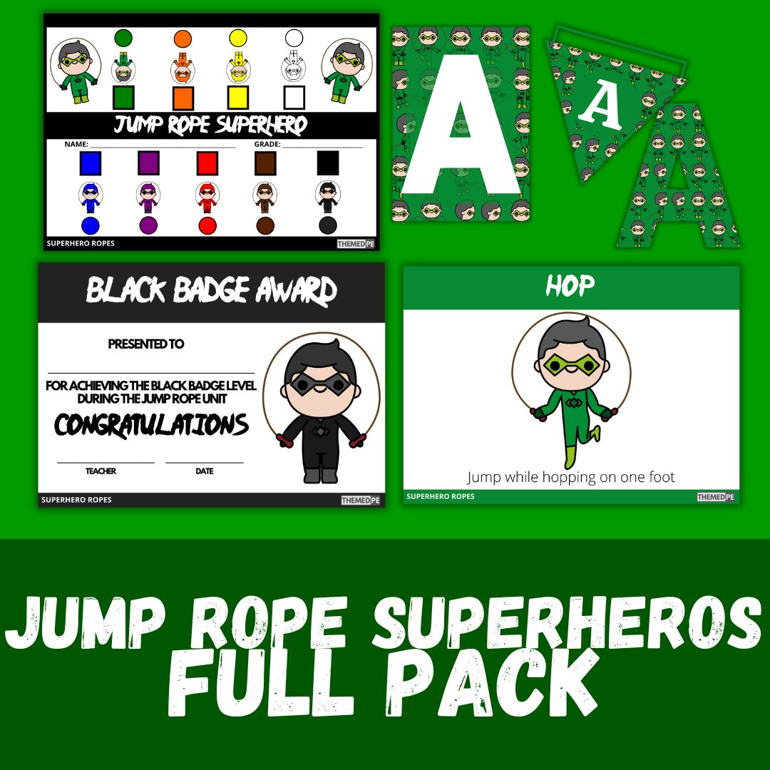 Jump Rope Superheros